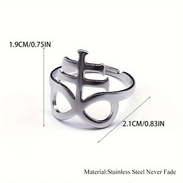 Satanic Star Ring
